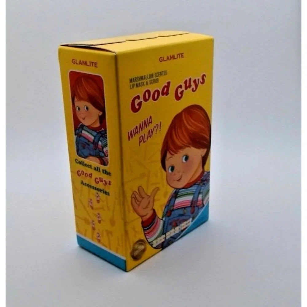 GLAMLITE x Chucky Good Guys Lip Duo Scrub & Lip Mask Sealed Limited Edition NEW